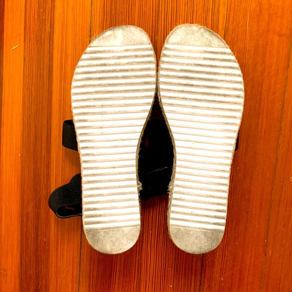 Steve Madden Kimmie Black Sandals Size 10 - Picture 4 of 6